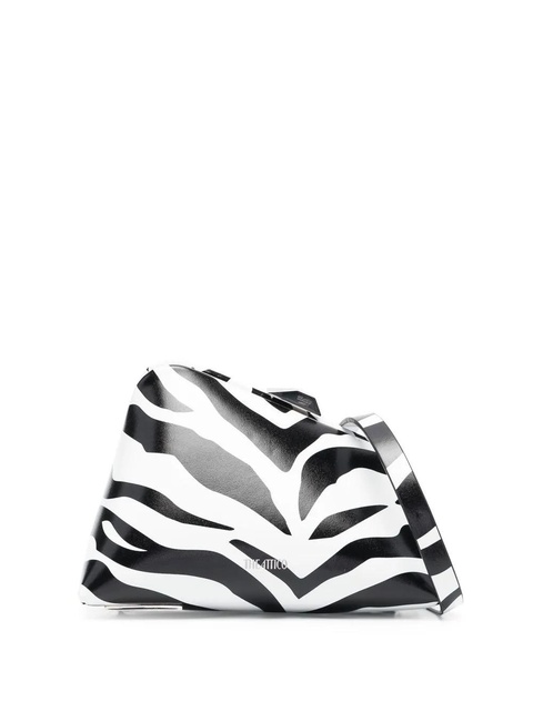 The Attico 8.30pm logo-print clutch bag - Black - zdjęcie produktu nr 1