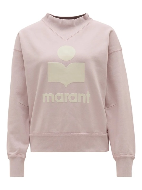 MARANT ÉTOILE logo-print sweatshirt - Pink - zdjęcie produktu nr 1