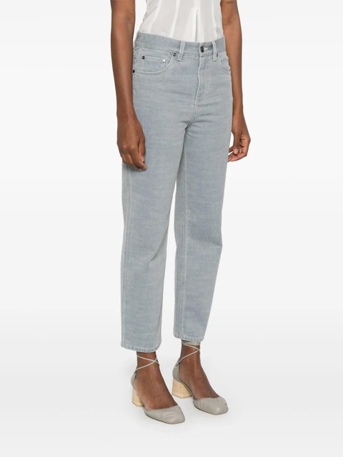 FENDI logo-embossed jeans - Blue - zdjęcie produktu nr 2