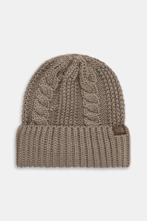 The North Face czapka Oh Mega kolor brązowy NF0A7WJJBOW1 - zdjęcie produktu nr 1