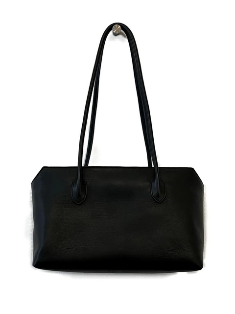 The Row Terrasse leather shoulder bag - Black - zdjęcie produktu nr 1