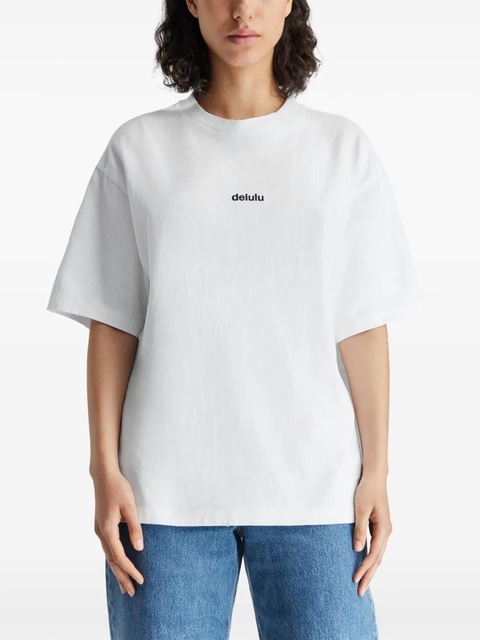 Axel Arigato Delulu distressed T-shirt - White - zdjęcie produktu nr 2