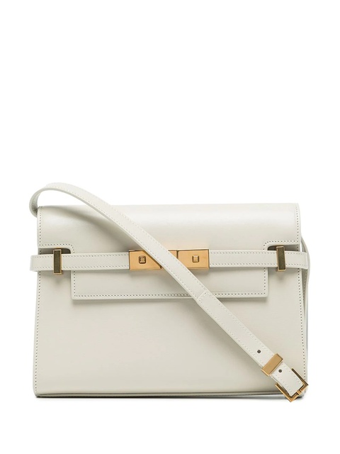 Saint Laurent small Manhattan shoulder bag - White - zdjęcie produktu nr 1