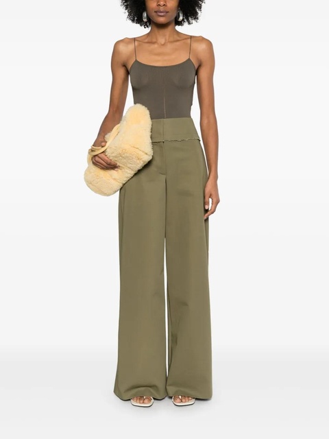 LEMAIRE fine-knit tank top - Green - zdjęcie produktu nr 2