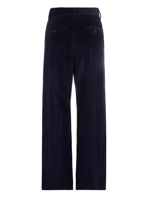 Max Mara corduroy straight-leg trousers - Blue - zdjęcie produktu nr 2