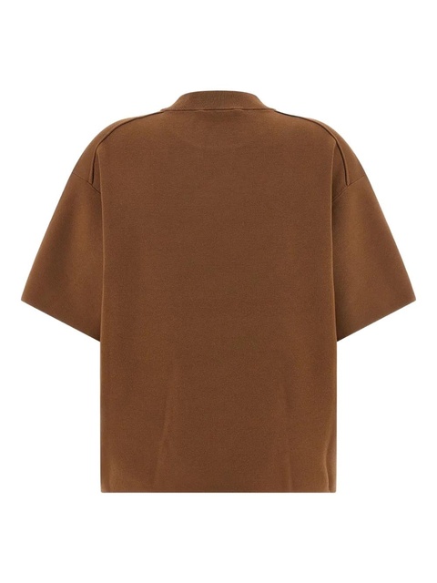 Max Mara crew neck top - Brown - zdjęcie produktu nr 2