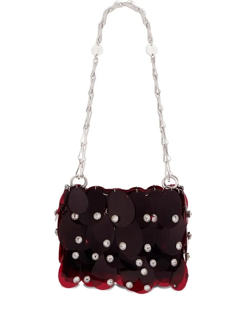 Rabanne chain-strap shoulder bag - Red - zdjęcie produktu nr 1
