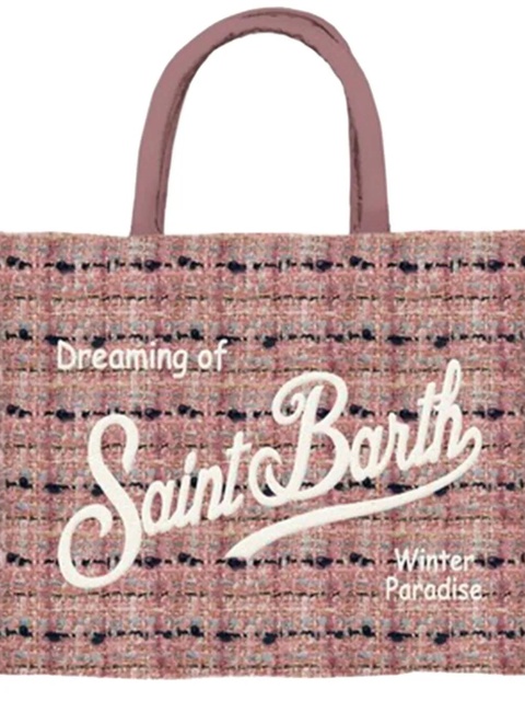 MC2 Saint Barth fringed-detail tote bag - Pink - zdjęcie produktu nr 2