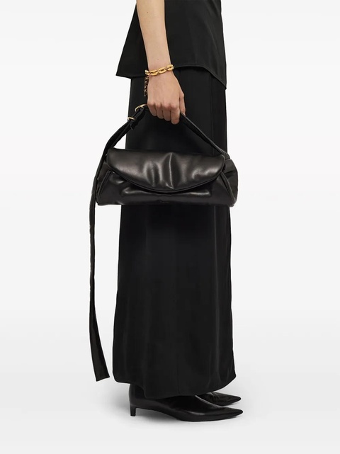 Jil Sander large Cannolo padded shoulder bag - Black - zdjęcie produktu nr 2
