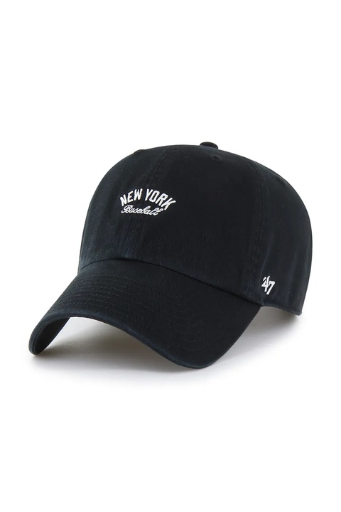 47 brand czapka z daszkiem bawełniana MLB New York Yankees kolor czarny B-OUTLT17GWS-BK - zdjęcie produktu nr 1