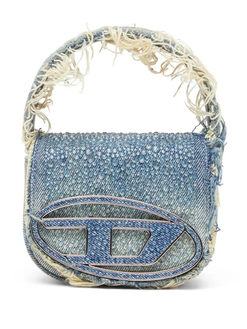 Diesel mini 1DR appliqué-logo crossbody bag - Blue - zdjęcie produktu nr 1