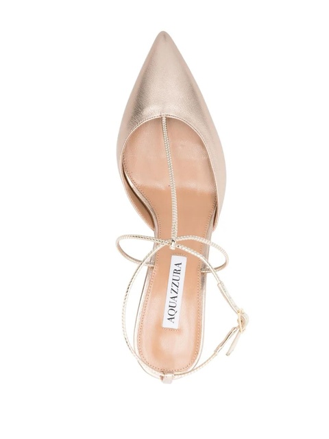 Aquazzura Roman Romance 65mm pumps - Gold - zdjęcie produktu nr 2