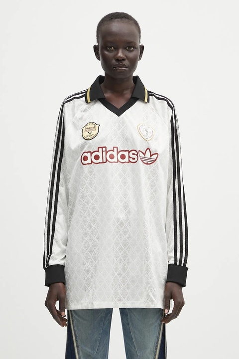 adidas Originals longsleeve Retro kolor beżowy KA4381 - zdjęcie produktu nr 1