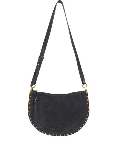 ISABEL MARANT Oskan studs leather shoulder bag - Blue - zdjęcie produktu nr 1