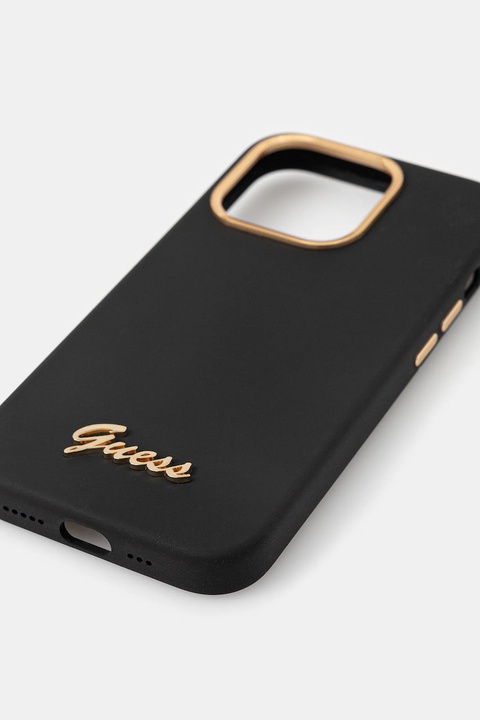Guess etui na telefon iPhone 15 Pro 6.1" kolor czarny GUHCP15LSMBSLK - zdjęcie produktu nr 2