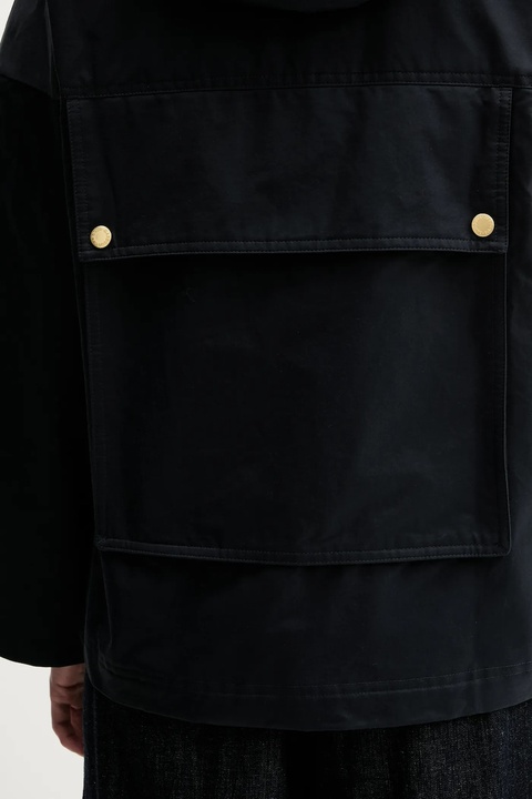 Barbour kurtka CECILE kolor granatowy przejściowa oversize LSP0240 - zdjęcie produktu nr 2