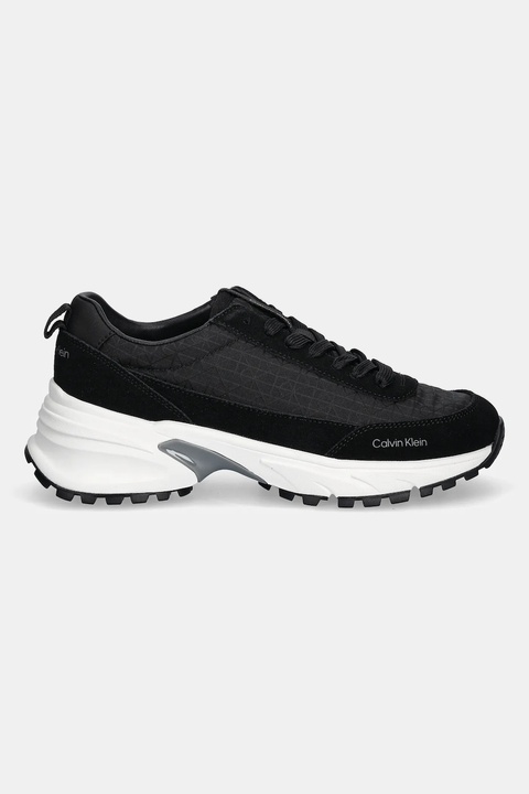 Calvin Klein sneakersy HIKE RUNNER CASUAL NY-SU AOP damskie kolor czarny YW0YW01995 - zdjęcie produktu nr 2