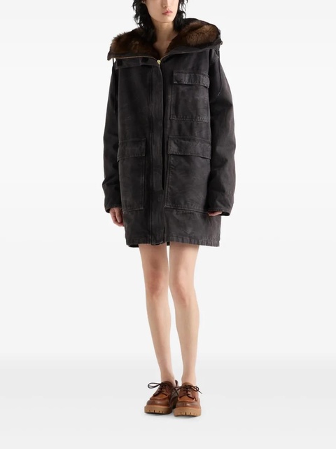 Prada canvas coat - Black - zdjęcie produktu nr 2