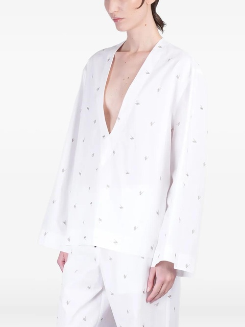 The Attico poplin blouse - White - zdjęcie produktu nr 2