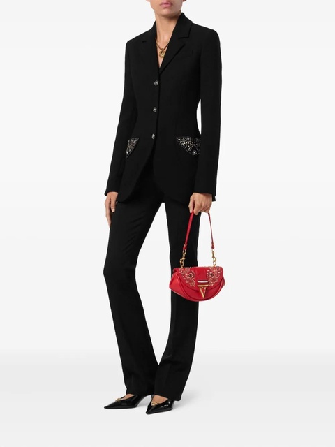 Versace embellished pocket wool jacket - Black - zdjęcie produktu nr 2