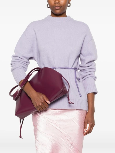 Jil Sander medium Curve shoulder bag - Red - zdjęcie produktu nr 2