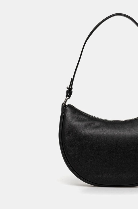 MICHAEL Michael Kors torebka skórzana kolor czarny 32S5S8QU1L - zdjęcie produktu nr 2