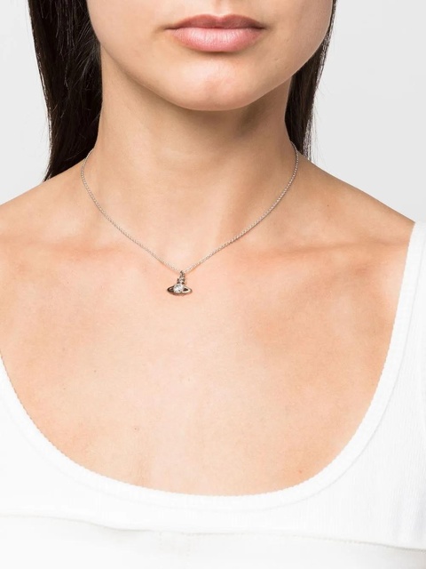 Vivienne Westwood Reina orb pendant necklace - White - zdjęcie produktu nr 2