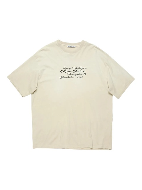 Acne Studios graphic-print T-shirt - Neutrals - zdjęcie produktu nr 1