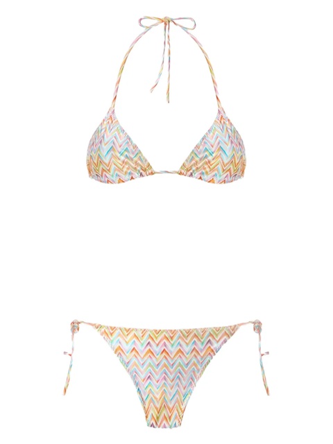 Missoni chevron-pattern bikini - Brown - zdjęcie produktu nr 2