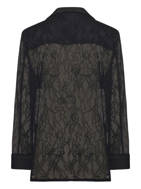 PINKO lace pocketed jacket - Black - zdjęcie produktu nr 2
