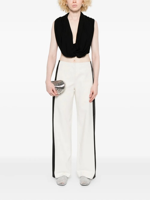 Christopher Esber side-stripe trousers - White - zdjęcie produktu nr 2