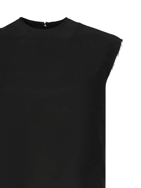 Balenciaga logo-embellished top - Black - zdjęcie produktu nr 2
