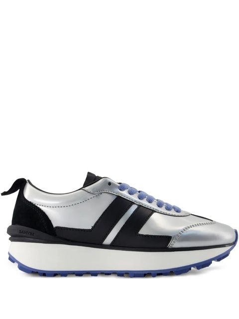 Lanvin Bumpr smooth sneakers - Silver - zdjęcie produktu nr 1