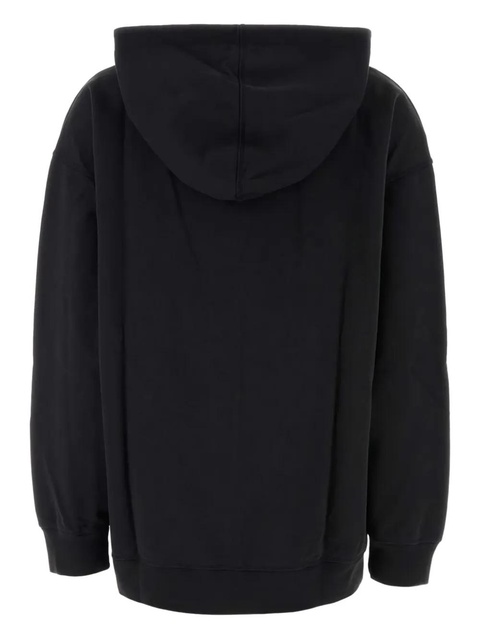 GANNI graphic cotton sweatshirt - Black - zdjęcie produktu nr 2