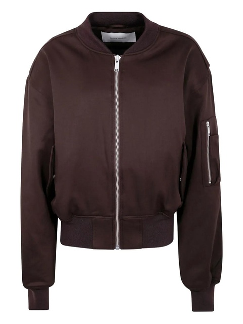 ENTIRE STUDIOS zip-fastening bomber jacket - Brown - zdjęcie produktu nr 1