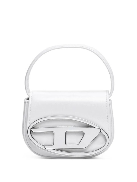 Diesel 1DR XS leather crossbody bag - White - zdjęcie produktu nr 1