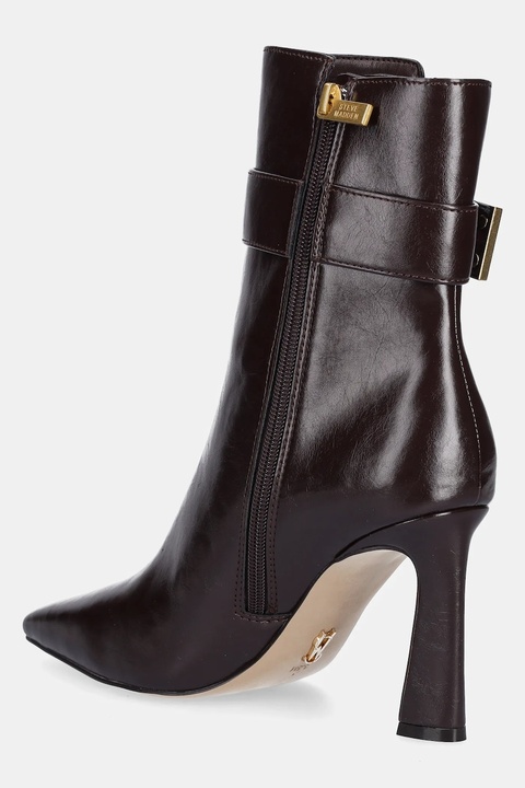 Steve Madden botki Stashed damskie kolor brązowy na słupku 11004780 - zdjęcie produktu nr 1