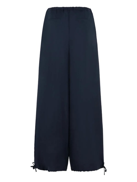 Marni pleated drawstring trousers - Blue - zdjęcie produktu nr 2