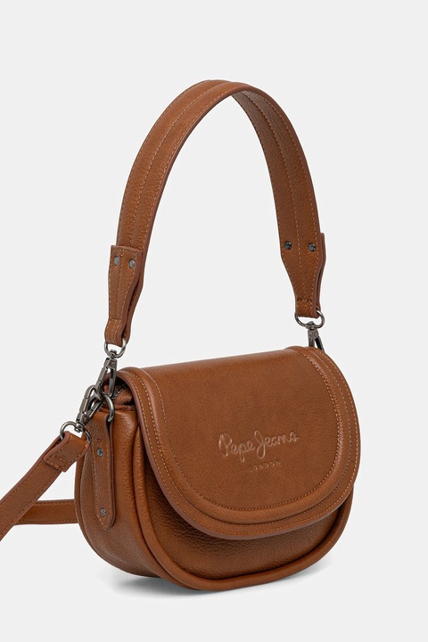 Pepe Jeans torebka kolor brązowy PL0300006 - zdjęcie produktu nr 2