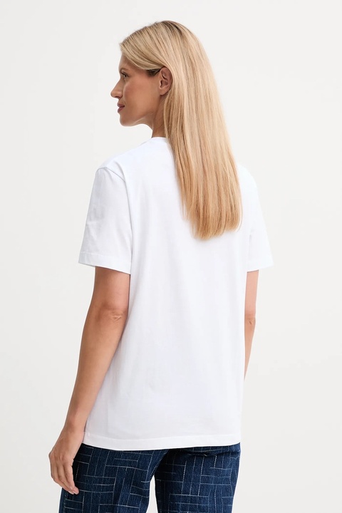 Kenzo t-shirt bawełniany damski kolor biały FF52TS1574SO - zdjęcie produktu nr 2
