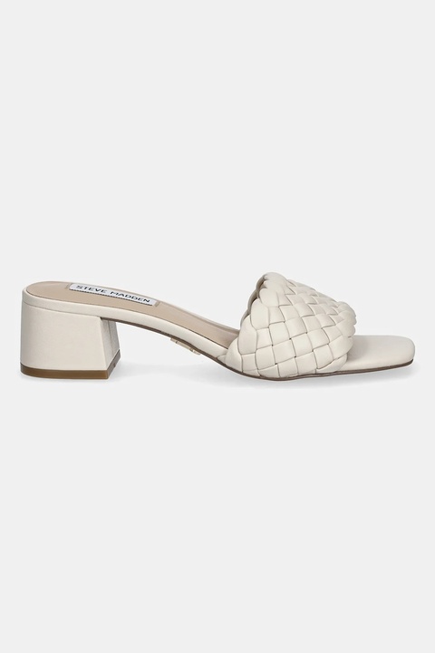 Steve Madden klapki Cellie damskie kolor beżowy na słupku SM11003805 - zdjęcie produktu nr 2