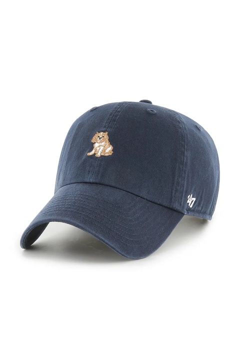 47 brand czapka z daszkiem bawełniana Dog Base Runner Icon kolor granatowy XXD-BSRIC08GWS-NY - zdjęcie produktu nr 1