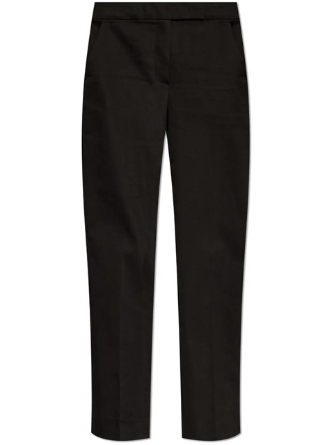 Max Mara cotton tapered trousers - Black - zdjęcie produktu nr 1