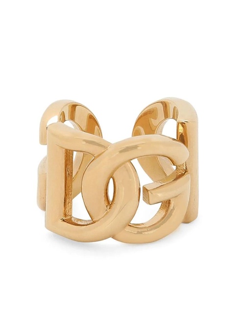 Dolce & Gabbana logo-plaque engraved ring - Gold - zdjęcie produktu nr 1