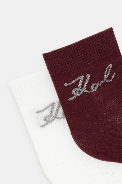Karl Lagerfeld skarpetki 5-pack kolor biały A4W47032 - zdjęcie produktu nr 2
