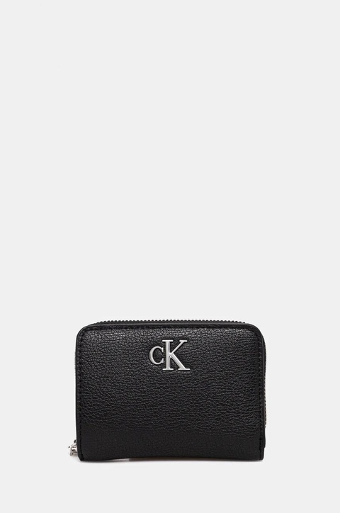 Calvin Klein Jeans portfel damski kolor czarny LV04K1009G - zdjęcie produktu nr 2