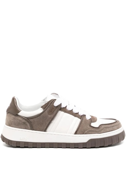 AMI Paris leather sneakers - Brown - zdjęcie produktu nr 1