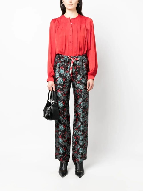 Zadig&Voltaire Pomy jacquard-pattern trousers - Black - zdjęcie produktu nr 2