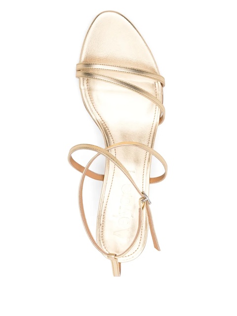 Aeyde 55mm Maeve sandals - Gold - zdjęcie produktu nr 2