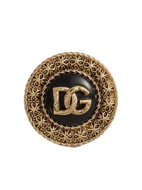 Dolce & Gabbana DG-plaque earrings - Gold - zdjęcie produktu nr 1